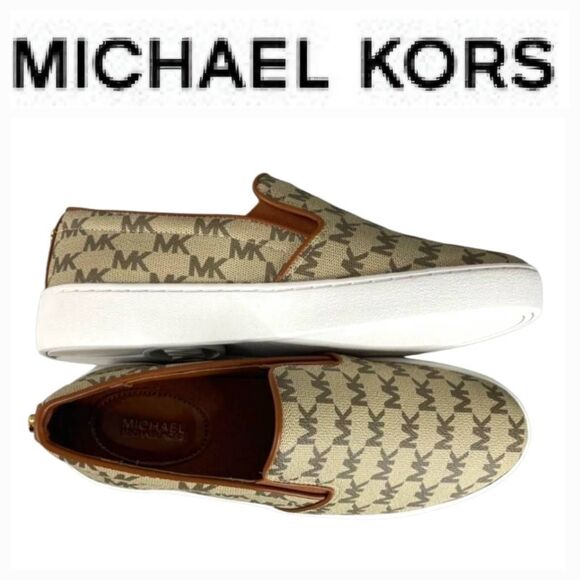 Michael Kors Keaton Logo Slip-On Shoes - Picture 1 of 9